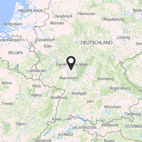 Veranstaltungsorte in Kartenansicht