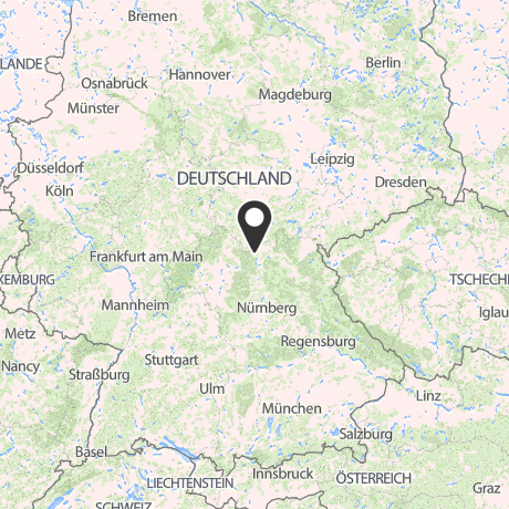 Veranstaltungsorte in Kartenansicht