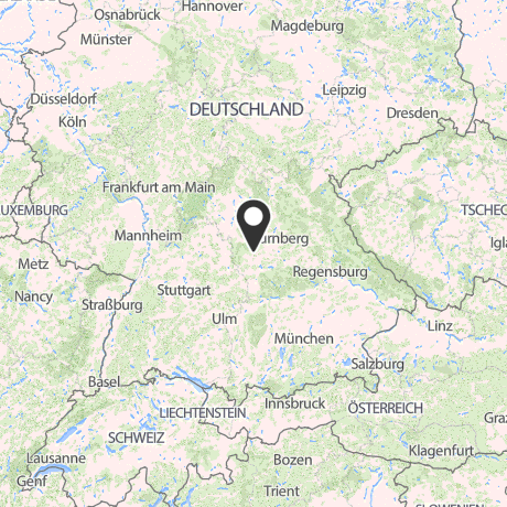 Veranstaltungsorte in Kartenansicht